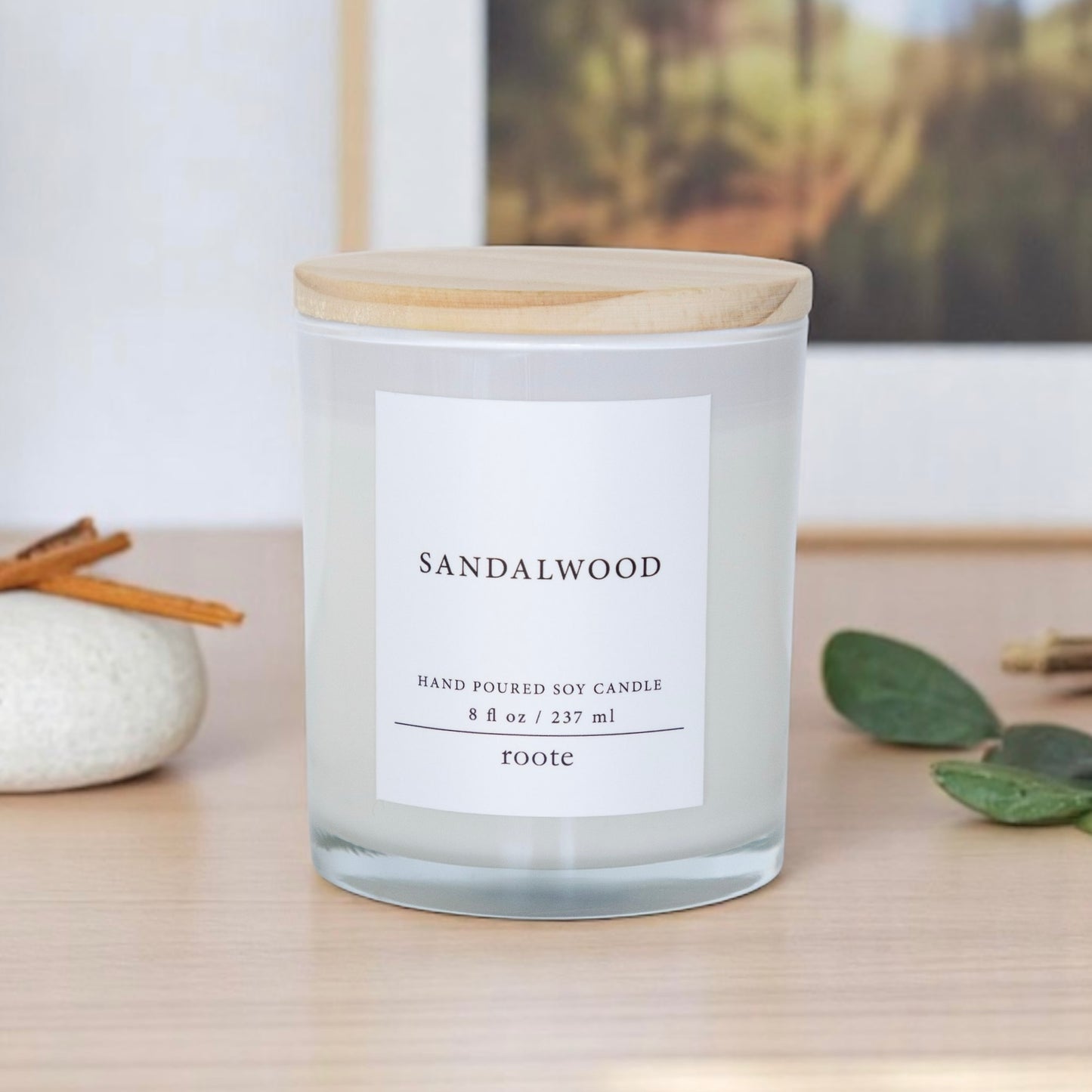 Sandalwood Soy Candle