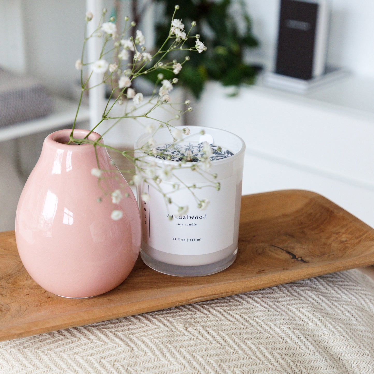 Sandalwood Soy Candle - ROOTE - Soy Candle