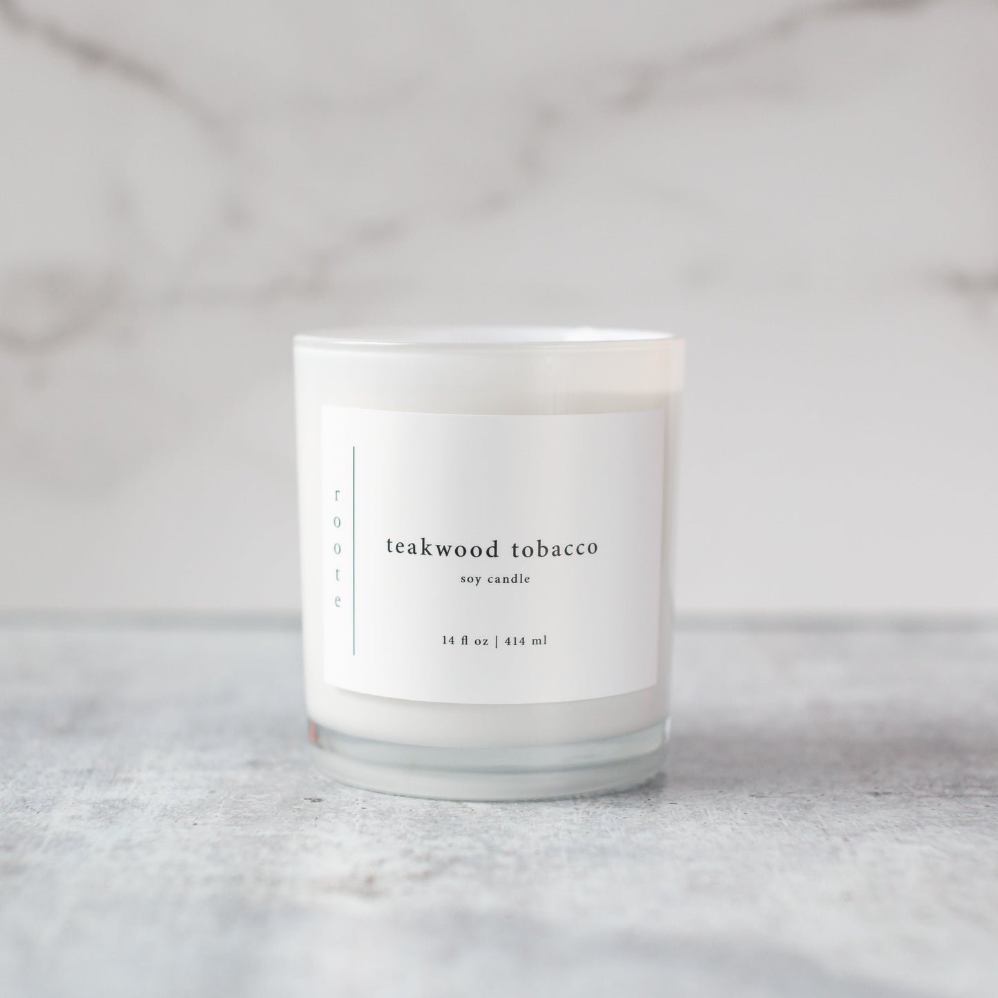 Teakwood Tobacco Soy Candle - ROOTE - Soy Candle