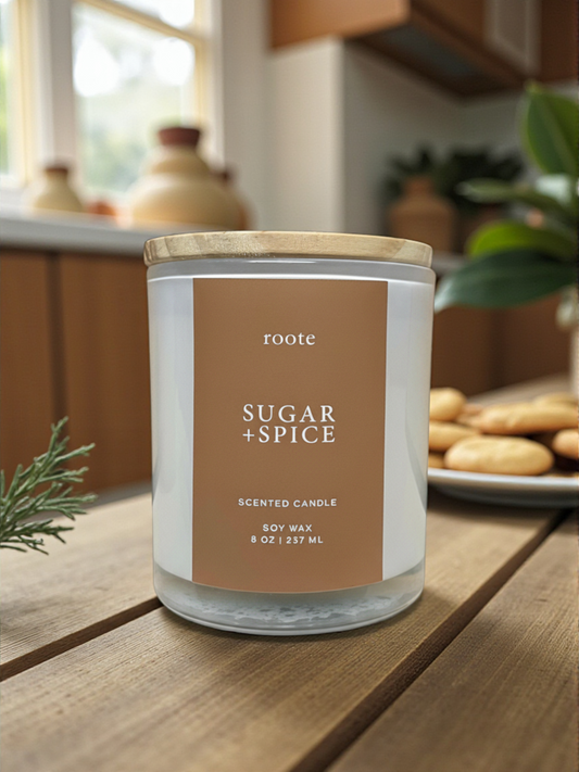 Holiday Collection - Sugar + Spice Soy Candle