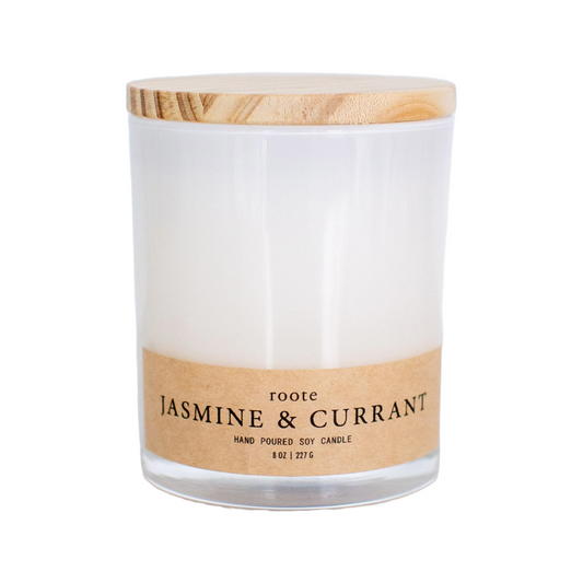 Jasmine + Currant Soy Candle