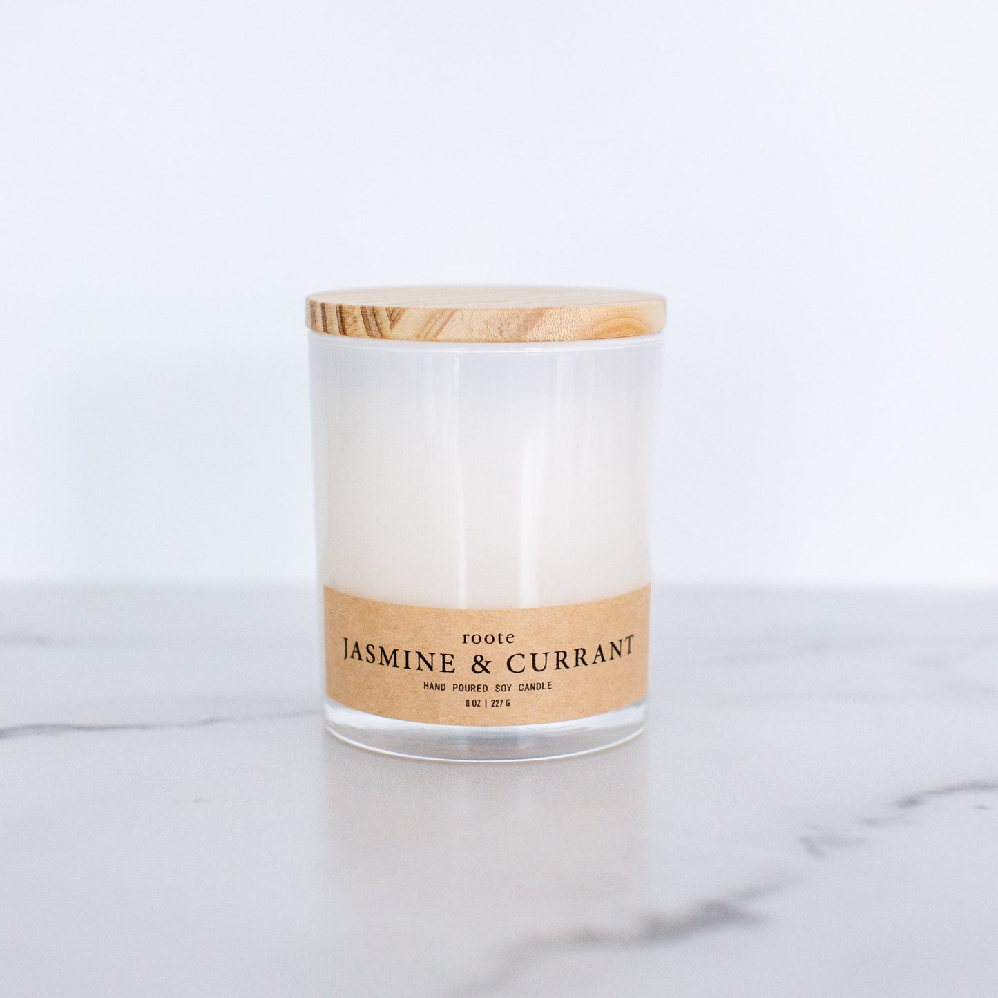 Jasmine + Currant Soy Candle