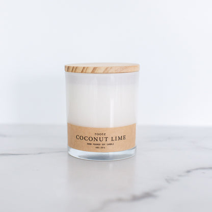 Coconut and Lime Soy Candle