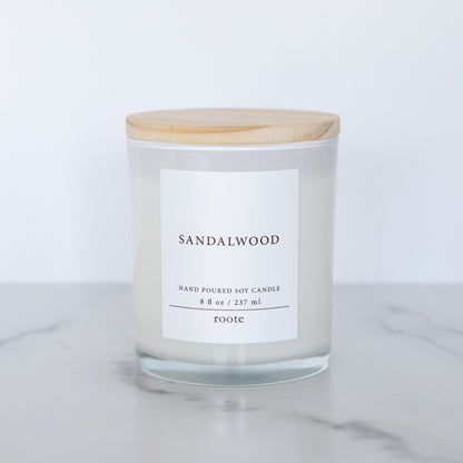 Sandalwood Soy Candle