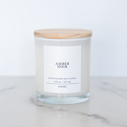Amber Noir Soy Candle