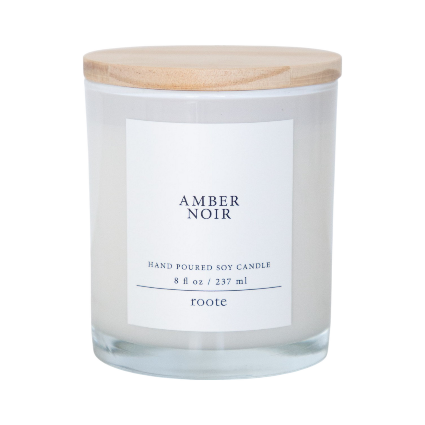 Amber Noir Soy Candle