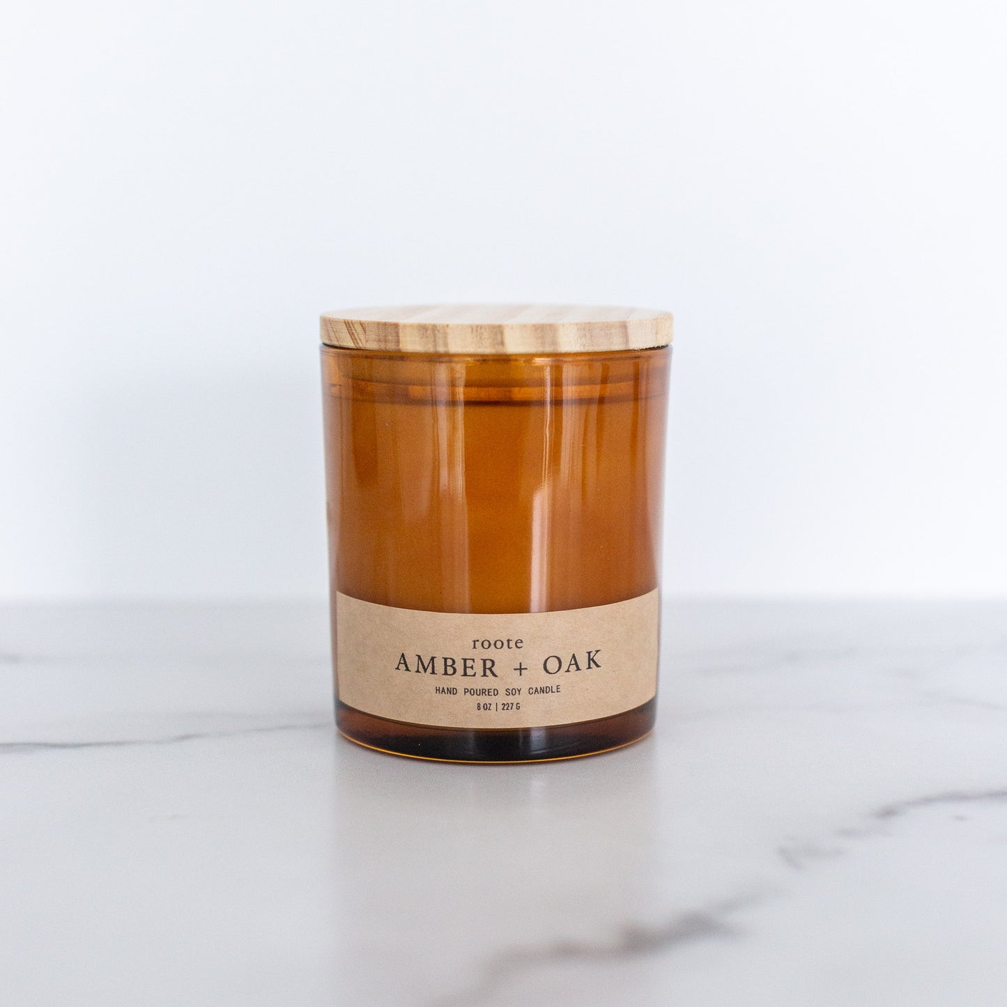 Amber + Oak Soy Candle