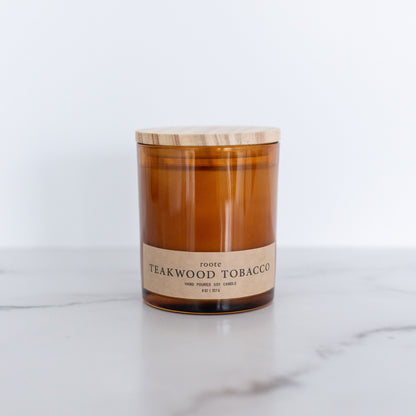 Teakwood Tobacco Soy Candle