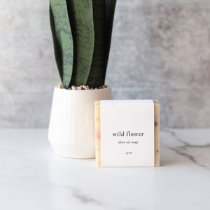 Olive Oil Soap - Wild Flower - ROOTE - Bar Soap