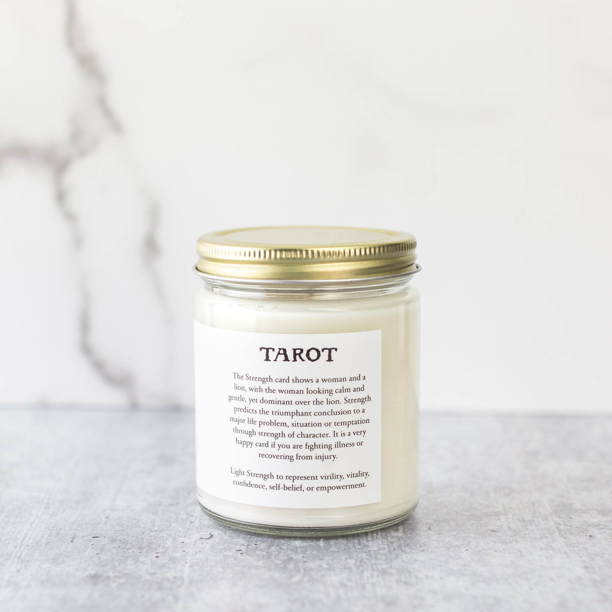 Strength Soy Candle - ROOTE - Soy Candle