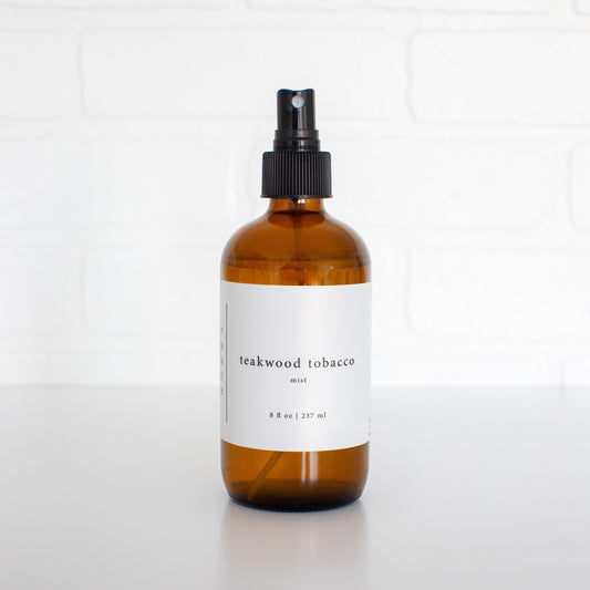 Teakwood Tobacco Body & Linen Mist - ROOTE - Body and Linen Mist